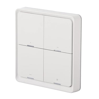 Keenso Smart Wireless 4 Panel Scene Switch for Home Automation BedroomKitchenBathroom