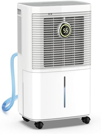 34 Pint Dehumidifier for Basement, 2500 Sq.Ft, Quiet & Powerful