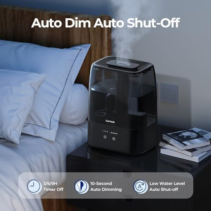 Top Fill Humidifiers for Bedroom, Ultrasonic Cool Mist Humidifiers