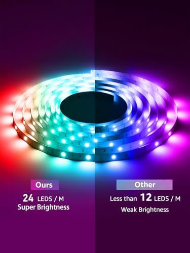Ledagic Led Lights for Bedroom 100ft 720Leds Bright RGB Led Lights (2*50ft)