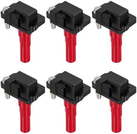 BDFHYK Ignition Coil Packs Compatible with Subaru 2006-2007 B9 Tribeca, 2008-2009 Legacy, 2001-2009 Outback, 2008-2009 Tribeca 3.0L H6, Coil for 48674 C-897 GN10435 U5190 22433AA531 UF287 Set of 6