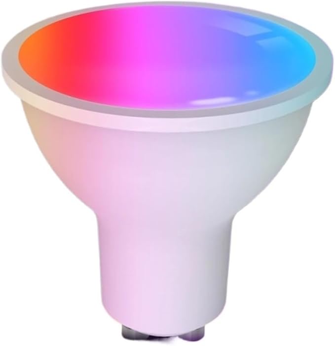 GU10 Smart Bulb Dimmable Led Light 16 Million RGB C+W Colors Candle Lamp Voice Control Home(7 PC)