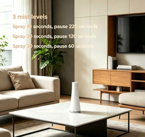 160ML Waterless Scent Diffuser Kit，Included 5 * 20ml Hotel Oils