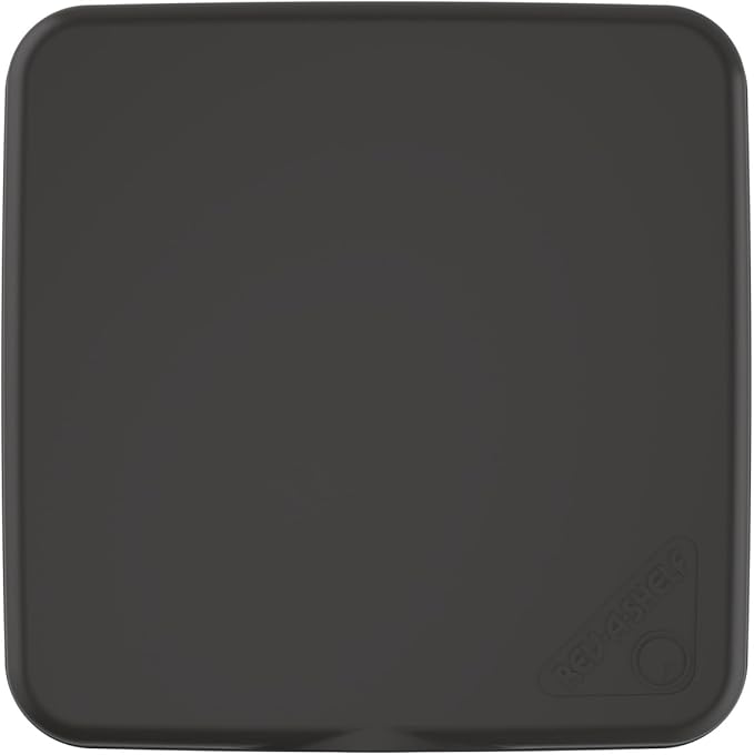 Rev-A-Shelf 27 Qt Under Sink Garbage Can Lid for Kitchen and Bathroom Cabinet, Replacement Plastic Trash Bin Lid Only, Orion Gray, RV-1024-LID-13-1-40