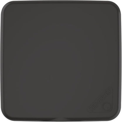 Rev-A-Shelf 27 Qt Under Sink Garbage Can Lid for Kitchen and Bathroom Cabinet, Replacement Plastic Trash Bin Lid Only, Orion Gray, RV-1024-LID-13-1-40
