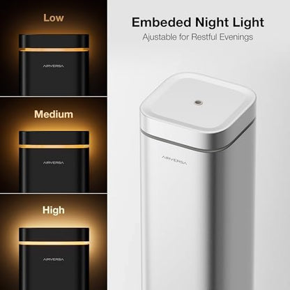 Airversa RDX Smart Waterless Diffuser Starter Kit for Room, Silver