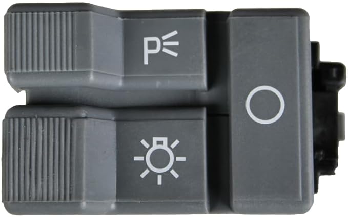 TRQ Headlight Switch Gray Compatible with 1992-1994 Chevrolet Blazer 1990-1994 C1500 C1500 Suburban C2500 C2500 Suburban C3500 K1500 K1500 Suburban K2500 K2500 Suburban K3500 GMC Yukon