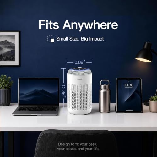 Air Purifiers for Home, Bedroom with Essential Oil Diffuser