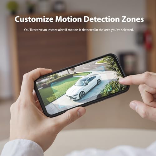 Onforu Hardwired Floodlight Camera Outdoor, 5500LM 2K HD Security Camera with Lights, Color Night Vision, Custom Motion Zones, 2-Way Audio, Built-in Siren, 2.4GHz WiFi, Compatible with Alexa, Brown
