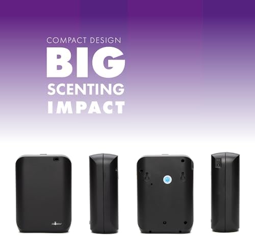 AROMELY ARO X25 Smart Bluetooth Nebulizing Scent Diffuser - Black