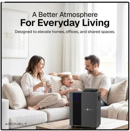 AROMELY ARO Home HVAC Scent Diffuser – Waterless Essential Oil Diffuser