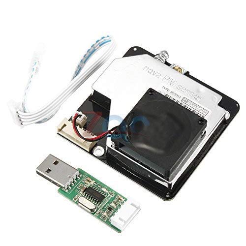 Nova PM Sensor SDS011 High Precision Laser PM2.5 Air Quality Detection Sensor Module Super Dust Sensors Digital Output with USB