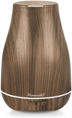 Homeweeks Essential Oil Diffuser for Room 100 ML 1 Pack