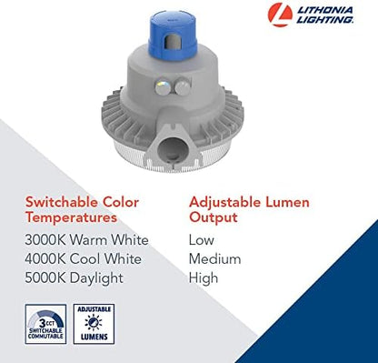 Lithonia Lighting BarnGuard LED Barn Light, Adj Brightness and Color Temp