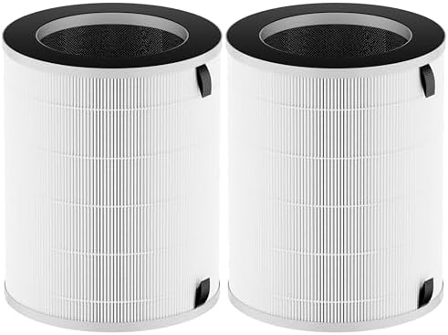 Max/Mage/Mage Pro Replacement Filter, Compatible with A-floia MAX/MAGE/MAGE PRO and Sans/Air-Honati/Compass Home Smart/Taylor Swoden/Cuckoo CAC-J1510FW/Rosewill RHAP-20001, RHAP-20002, 2 Pack