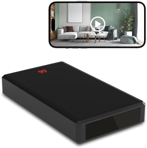 HiSpyCam Full HD 1080p WiFi Security Camera - Wireless Nanny Cam - Night Vision Indoor/Outdoor Use - Local/Cloud Storage