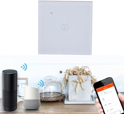 Smart WiFi Switch with Timer for Water Heater Pump, AC100‑240V 40A High Power, Control Appliances Remotely wifi pool pump timer