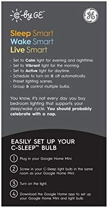GE Smart 60-Watt EQ A19 Soft White Dimmable LED Light Bulb