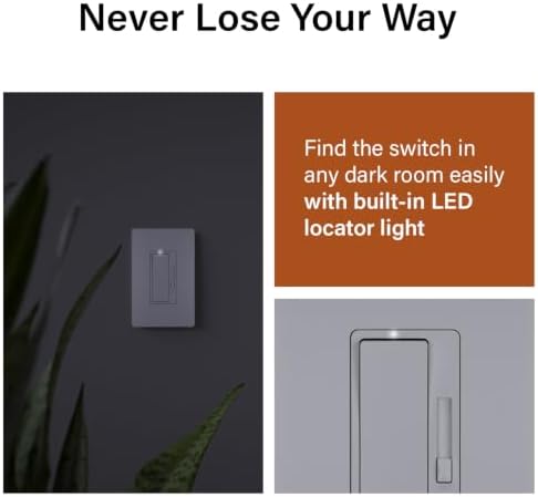 Legrand Radiant 0-10V LED Dimmer Light Switch, White, 1-Pack