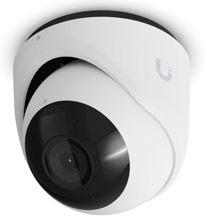 Ubiquiti UniFi G6 8 Megapixel 4K Network Camera - Color - Turret - White