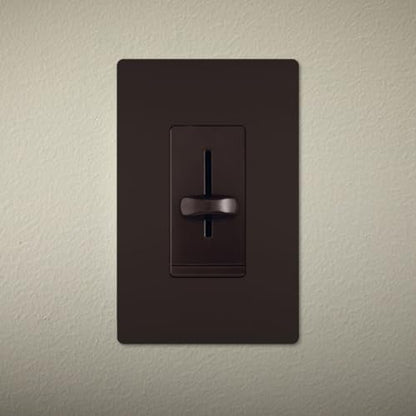 Legrand LS Series 450W LED Dimmer Light Switch Single Pole Brown 1 Pack