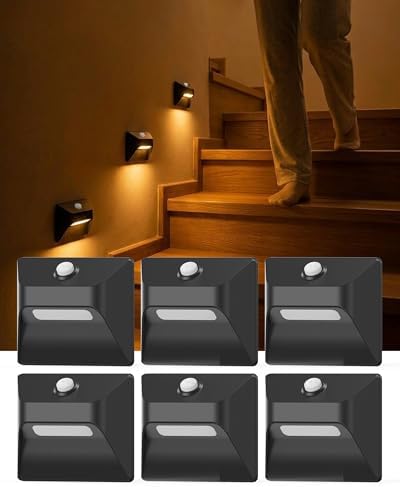 Motion Sensor Stair Lights, 365-Day Battery Life