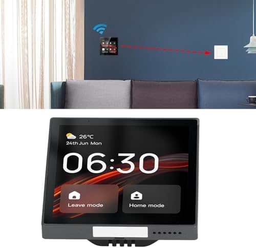 Smart Home Control Panel Touch Screen Voice Inch Wall Switch for