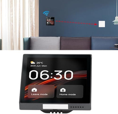 Smart Home Control Panel Touch Screen Voice Inch Wall Switch for