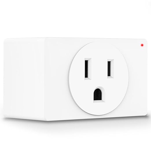 Fosmon Wireless Remote Control Outlet Plug Indoor, Battery Operated Light Switch with Braille On/Off Mark, for Lights, Christmas Tree, No Interference, 15A/1875W, No Wiring & Expandable - 3 Pack