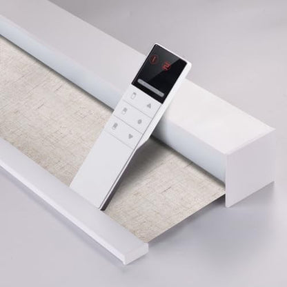 ZSHINE Motorized Blackout Roller Shades Remote Control Rechargeable(82067K)