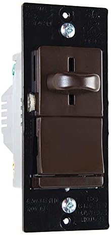 Legrand LS Series 450W LED Dimmer Light Switch 3-Way Brown 1 Pack