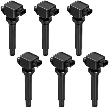 BDFHYK Ignition Coil Packs UF562 Compatible with Suzuki SX4 2007-2009 2.0L l4 Grand Vitara 2006-2008 2.7L V6 Suzuki Oem Coil Pack Coil for 5C1785 E1062 52-2140 IC642 3340065J00 Set of 6