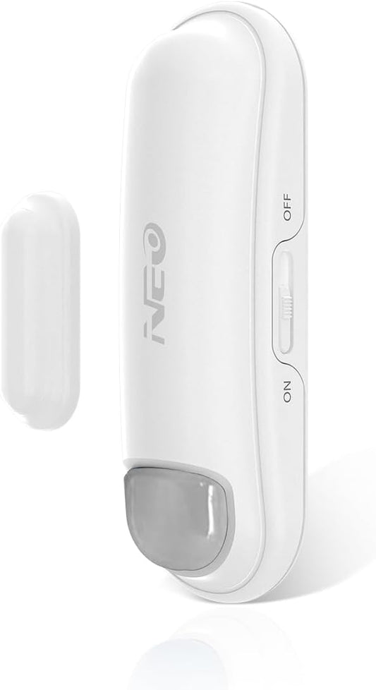 NEO Zigbee 3.0 Plus Door/Window Sensor Mini Sized Smart Home Automation Security, Magnetic, Work with Smartthings