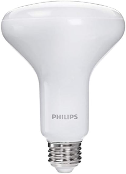 Philips LED Dimmable BR30 Soft White Light Bulb with Warm Glow Effect 650-Lumen, 2700-2200-Kelvin, 9-Watt (65-Watt Equivalent), E26 Base, Frosted, 1-Pack