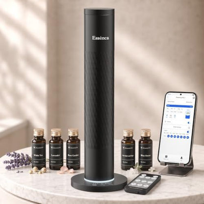 Waterless Essential Oil Diffuser with 5 Oils Starter Kit