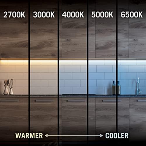 Armacost Lighting RibbonFlex Pro 12V White LED Strip Lights 60 LED/m, 3000K, 20 ft, 142240N