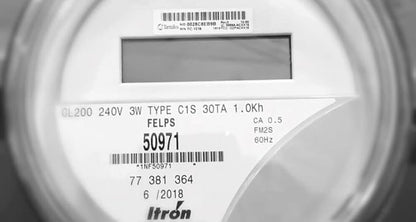 Itron Centron SSEM CL200 KWH Meter, Type C1S, Form 2S, 240v RV or Home Meter