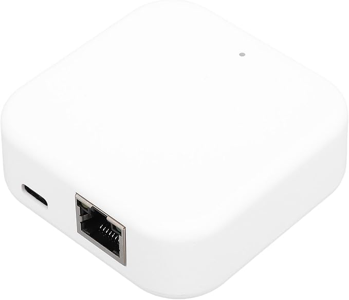 Luocute Smart, RJ45 Home Bridge Hub for Smart Home, with Remote Control via Mobile App, Compatible with Smart Entry Lock and Speaker
