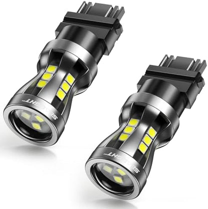SEALIGHT LED Backup Reverse Light Bulb, 3157 LED Bulb White, 6000K Super Bright, Brake Parking Light, 3156 3056 3457 4157 3157NA Plug N Play, Automotive Back Up Light Assemblies