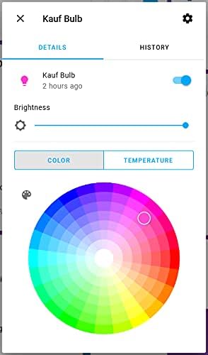KAUF BR30 RGBWW Smart Bulb with ESPHome, Compatible with Tasmota, Made for Home Assistant