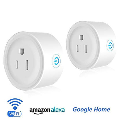 Deco Gear 4 Pack WiFi Smart Plug (Compatible with Amazon Alexa & Google Home), Control Appliances and Electronics from Anywhere