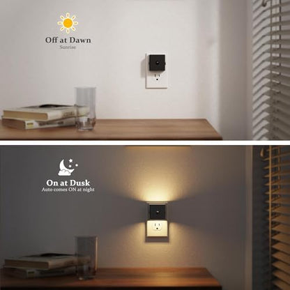 JandCase Motion Sensor Night Light, Night Lights Plug into Wall