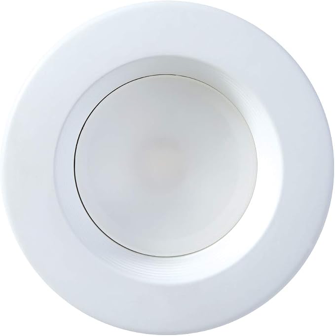 HALO RL 4 in. White Bluetooth Smart Integrated LED Recessed Ceiling Light Trim, Tunable CCT (2700K-5000k) by HALO Home