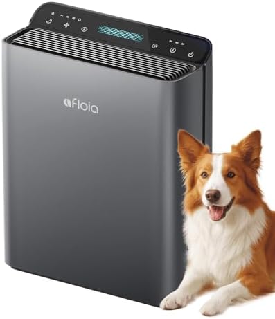 Afloia Air Purifier for Home & Bedroom, 2,000 ft², PM2.5 Monitor