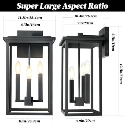 Extra Large Outdoor Light Fixtures Wall Mount,Outdoor Lantern Light