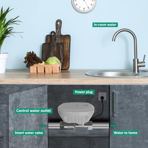 DN20 Smart Water Valve 3/4 Inch Smart Water Shutoff Valve Management System