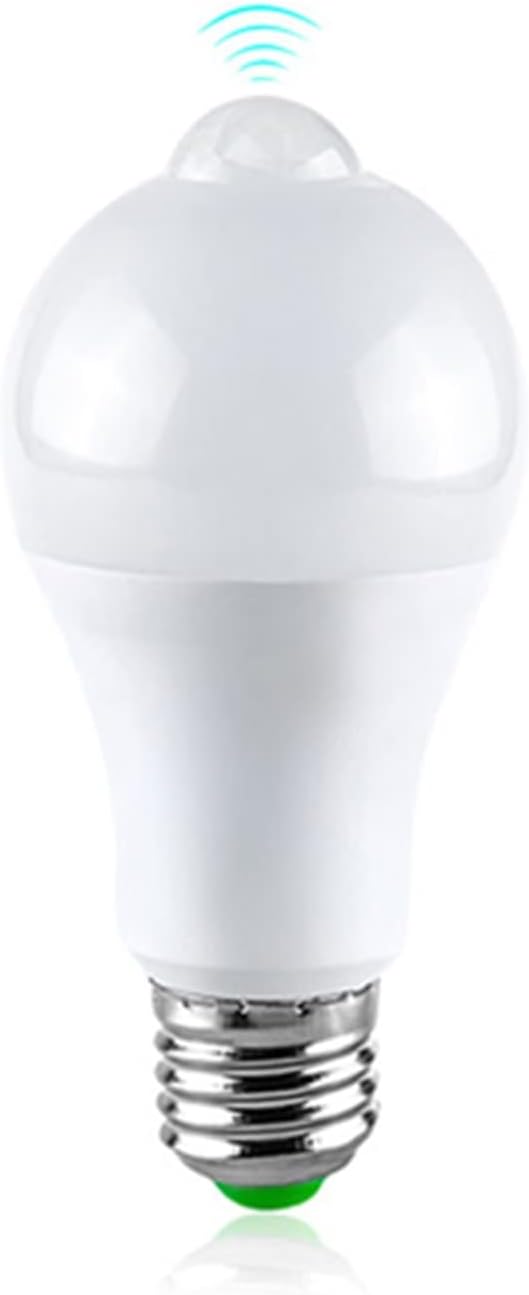 Wide Voltage Lights 5pcs AC85-265V B22 E27 LED Night Light Motion Activated ON/Off PIR Motion Sensor LED Lamp Light Smart Induction Bulb Stair Hallway Night Lamp Household Bulbs