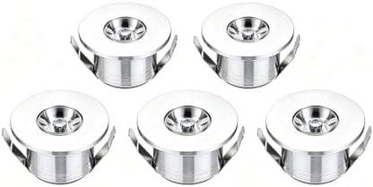 5pcs 1W 1 Inch Recessed LED Lights Mini Recessed LED Lights AC 110V