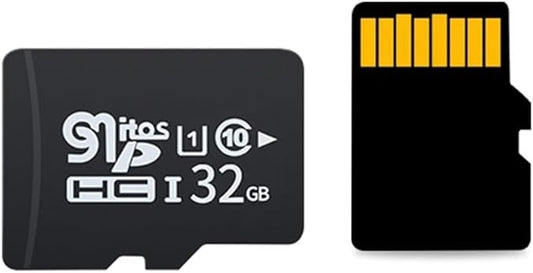 1 32GB/64GB Memory Card, high Durability IF Card, Suitable for Driving recorders and Security Cameras, Supports 4K Video Recording (32, GB)