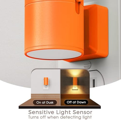 Briignite Night Lights Plug into Wall, Modern LED Night Light Plug in